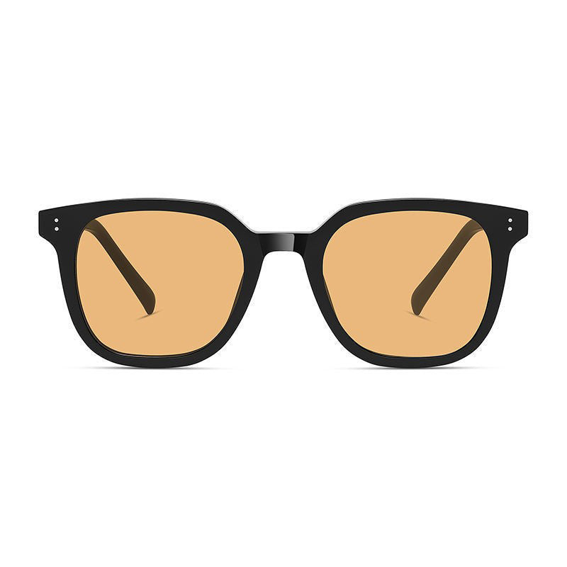 Wholesale Gradient Color Square Frame PC Sunglasses